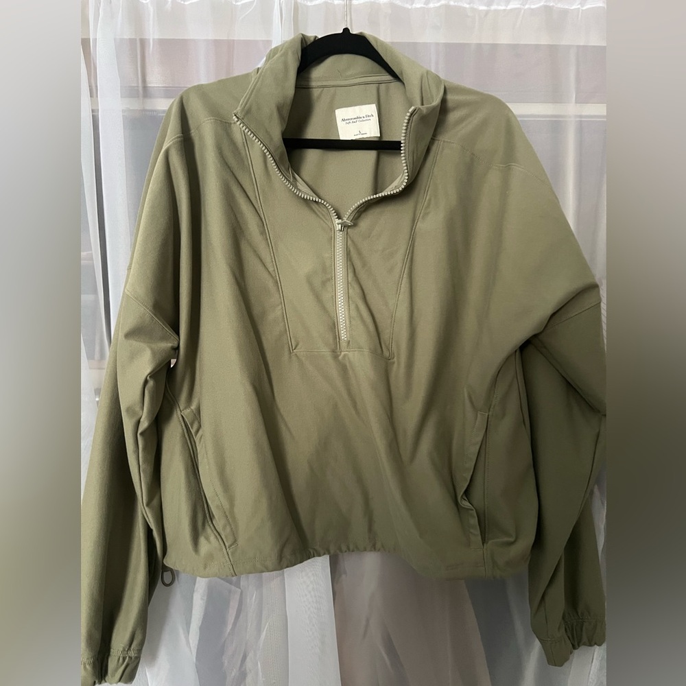 Abercrombie and fitch half zip sweatshirt